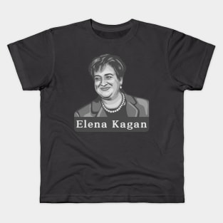 Ladies of the Supreme Court - Elena Kagan Kids T-Shirt